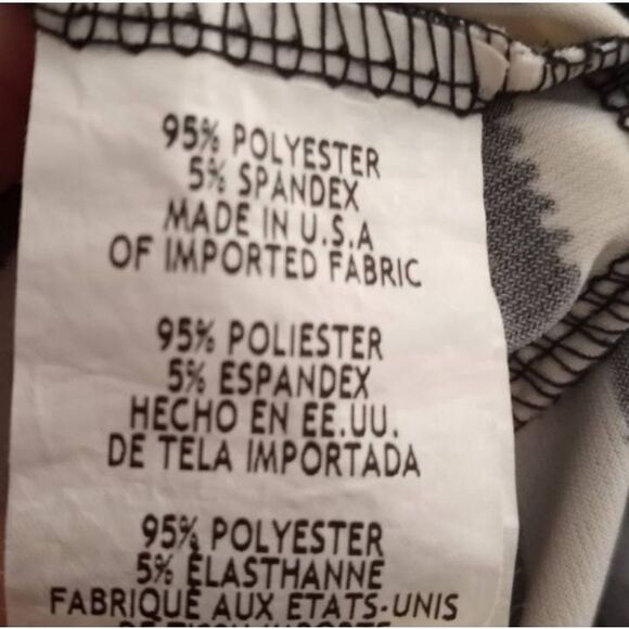 TIANA B. BLACK & WHITE DRESS SZ.L EUC. - Picture 8 of 9